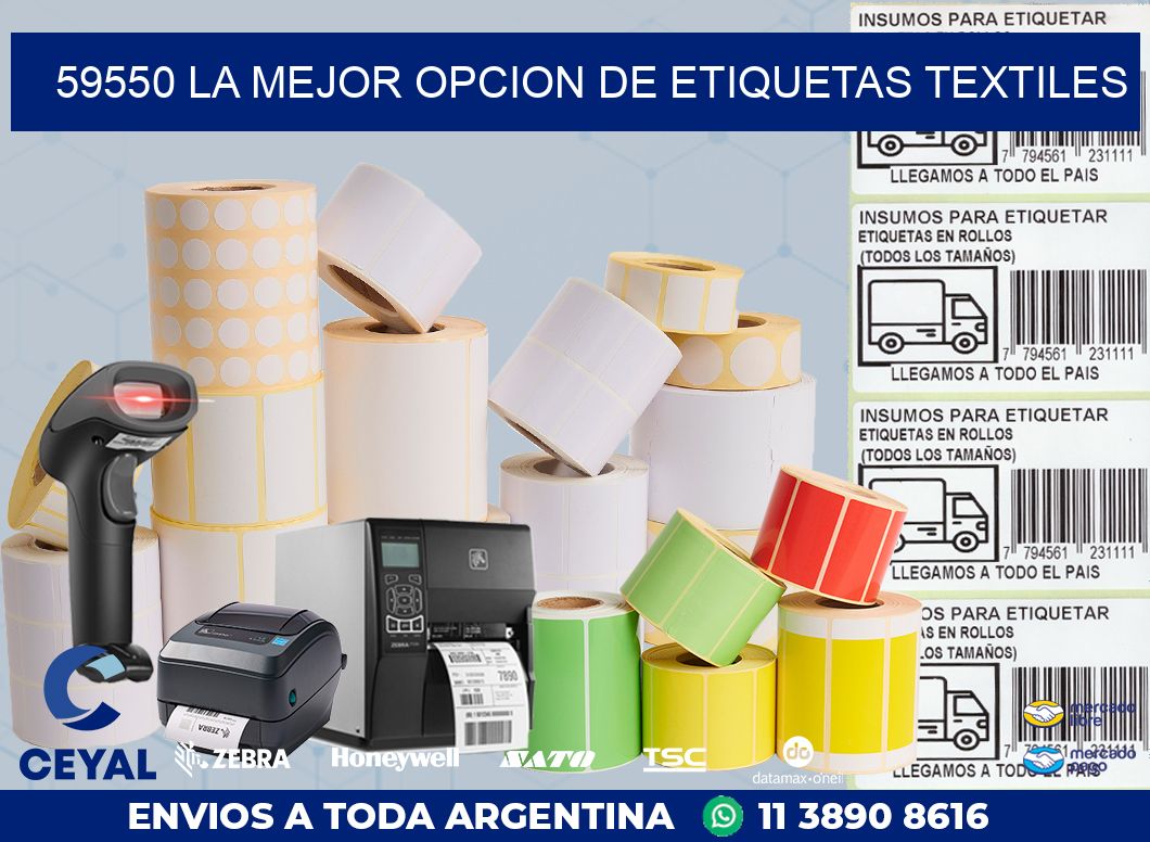 59550 LA MEJOR OPCION DE ETIQUETAS TEXTILES