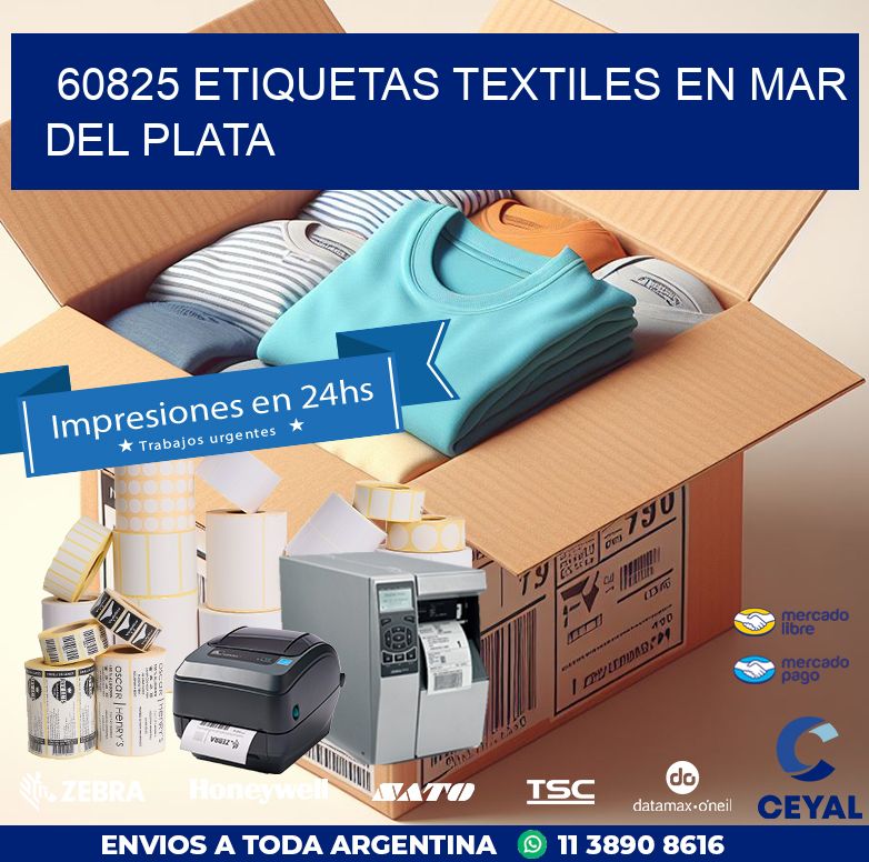 60825 ETIQUETAS TEXTILES EN MAR DEL PLATA