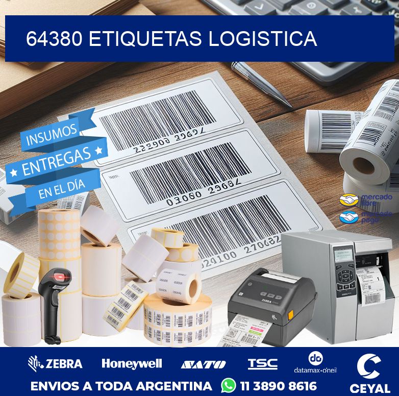 64380 ETIQUETAS LOGISTICA