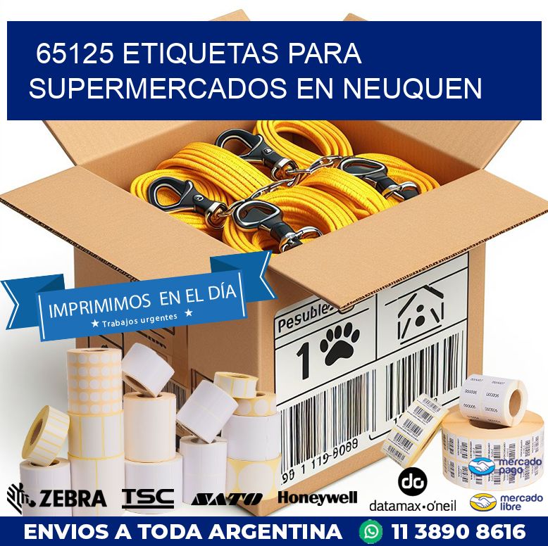 65125 ETIQUETAS PARA SUPERMERCADOS EN NEUQUEN