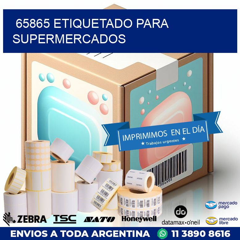 65865 ETIQUETADO PARA SUPERMERCADOS