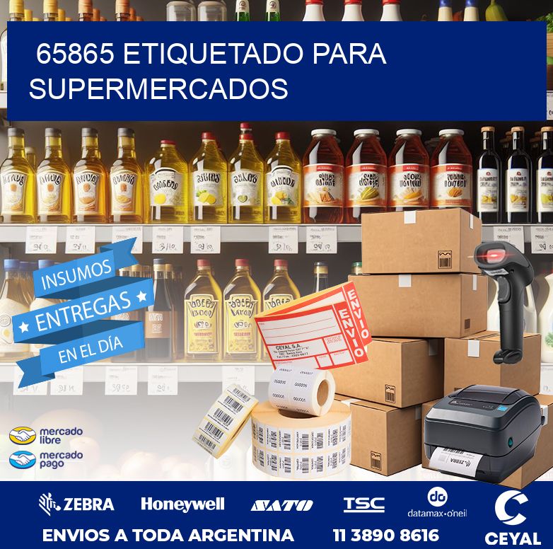 65865 ETIQUETADO PARA SUPERMERCADOS