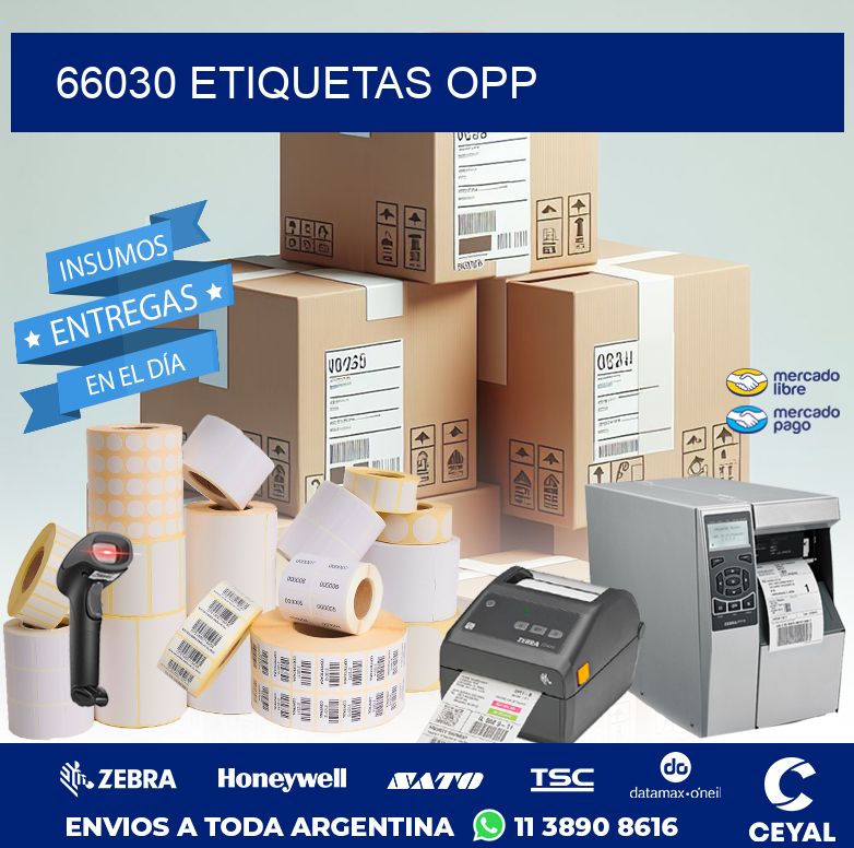 66030 ETIQUETAS OPP