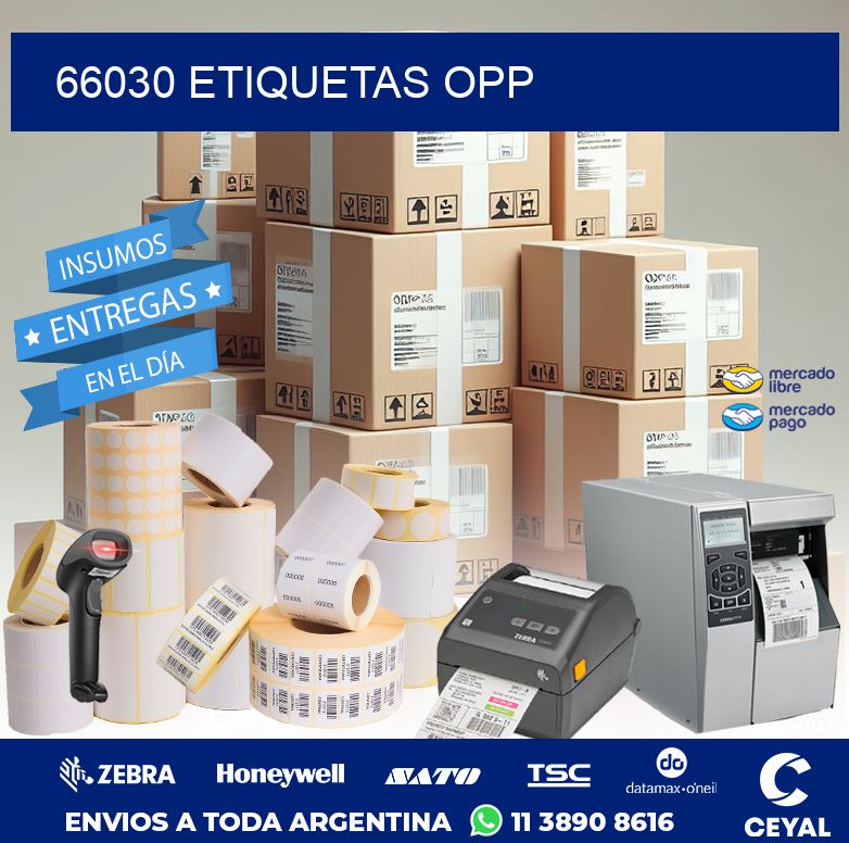 66030 ETIQUETAS OPP