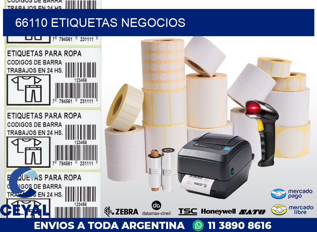 66110 ETIQUETAS NEGOCIOS