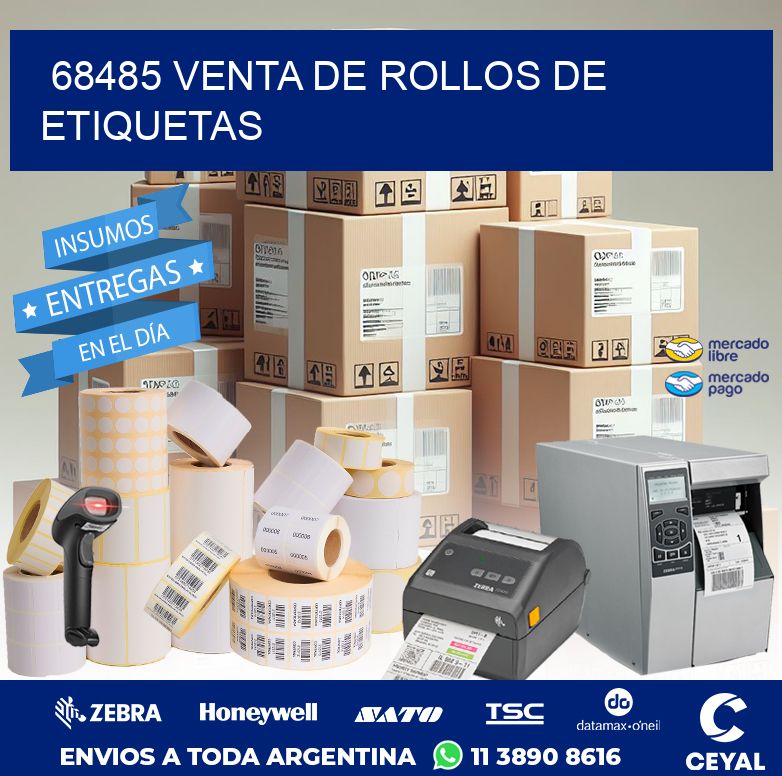 68485 VENTA DE ROLLOS DE ETIQUETAS