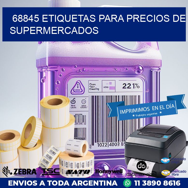 68845 ETIQUETAS PARA PRECIOS DE SUPERMERCADOS