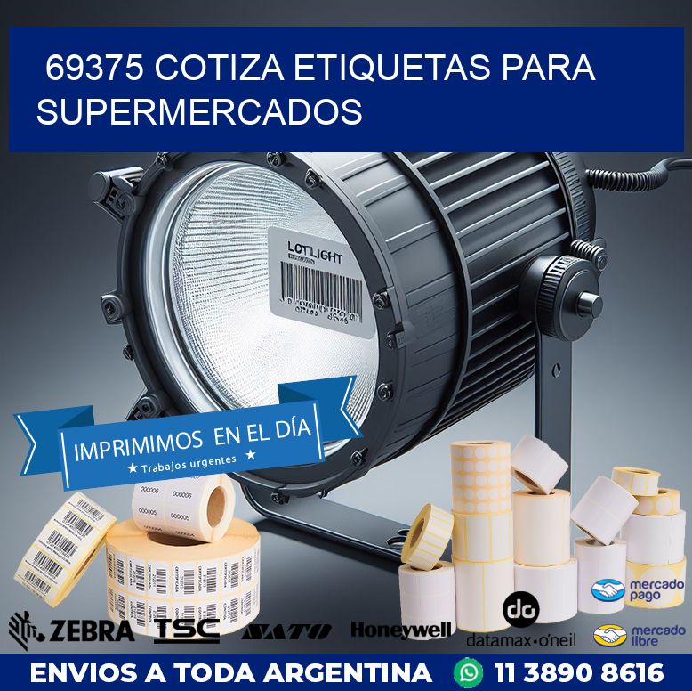 69375 COTIZA ETIQUETAS PARA SUPERMERCADOS