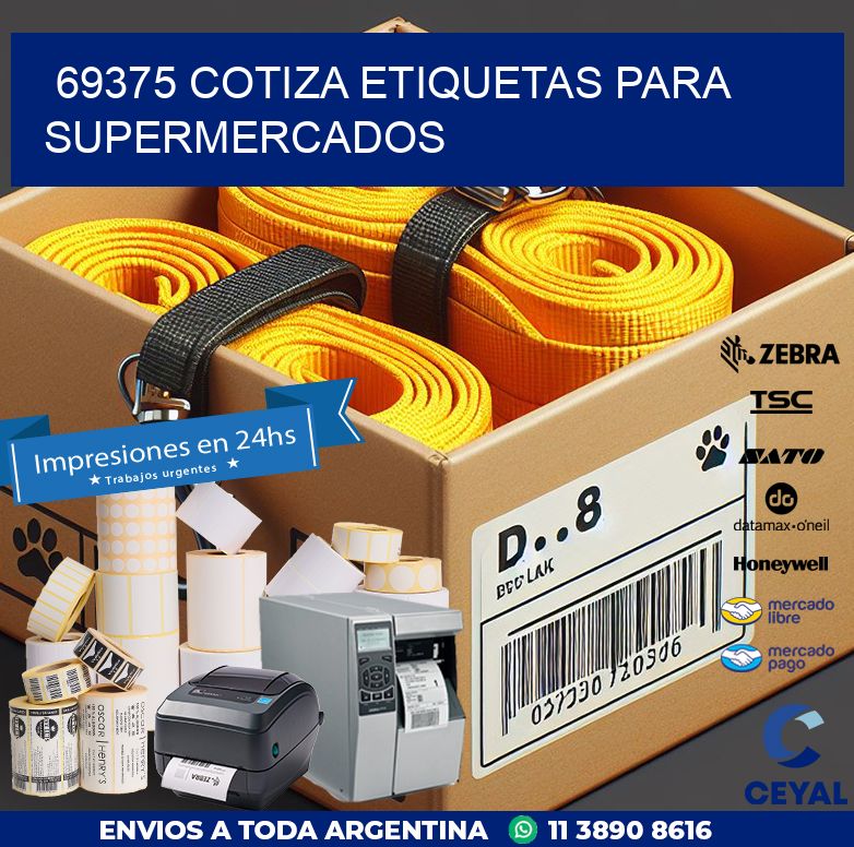 69375 COTIZA ETIQUETAS PARA SUPERMERCADOS