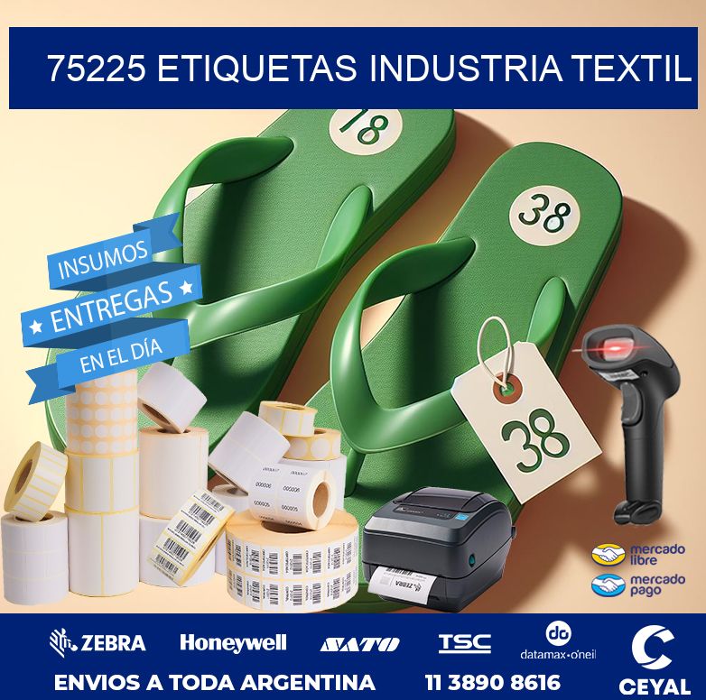 75225 ETIQUETAS INDUSTRIA TEXTIL