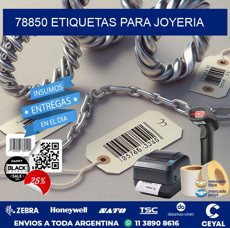 78850 ETIQUETAS PARA JOYERIA