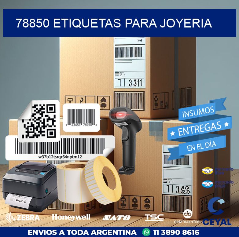 78850 ETIQUETAS PARA JOYERIA