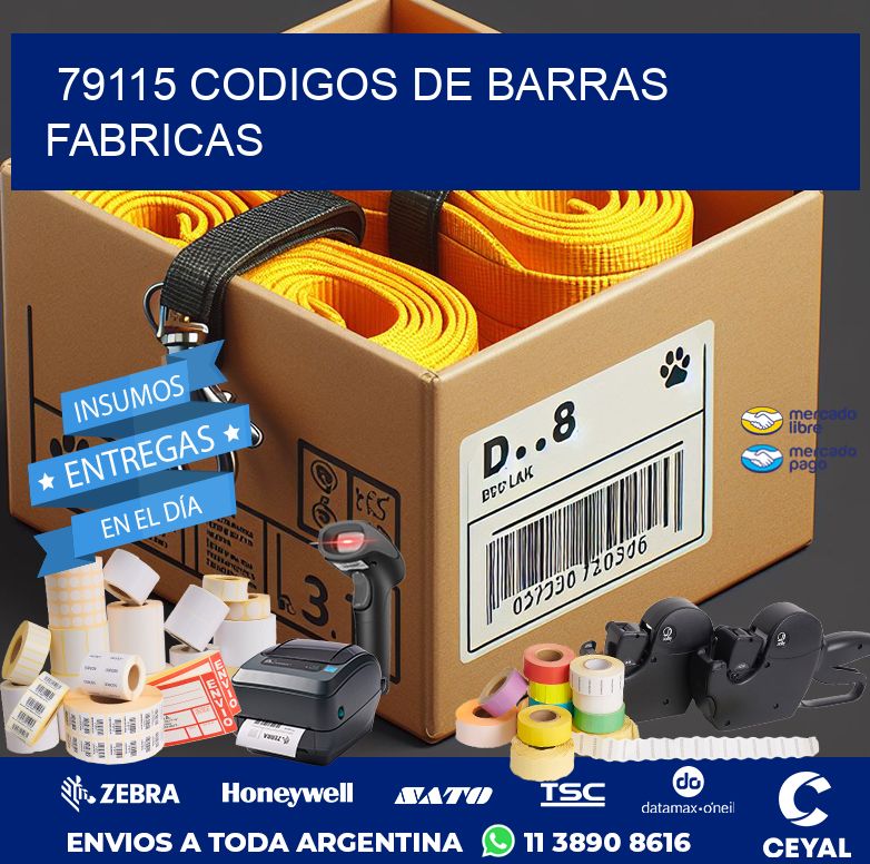 79115 CODIGOS DE BARRAS FABRICAS