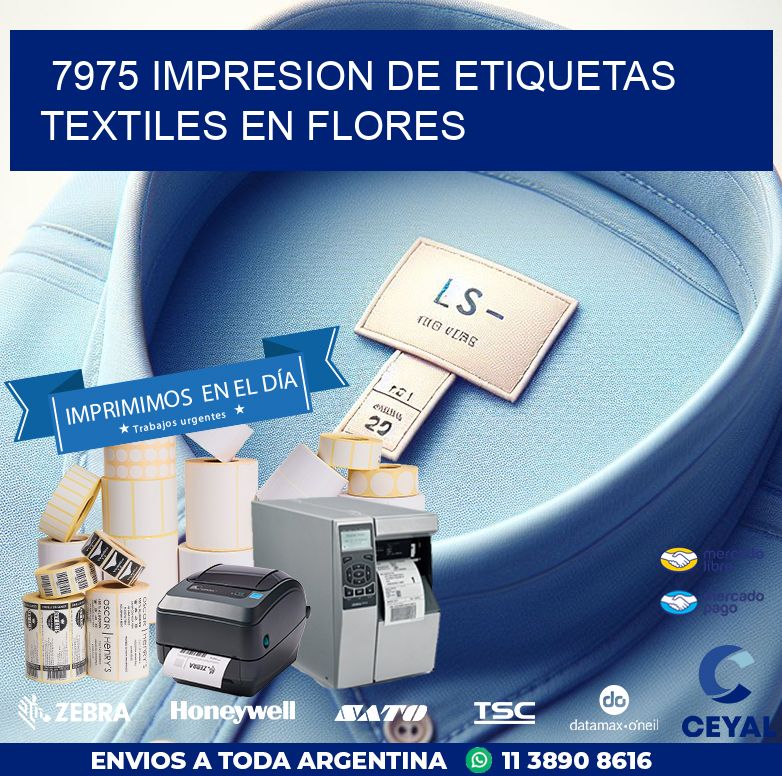 7975 IMPRESION DE ETIQUETAS TEXTILES EN FLORES