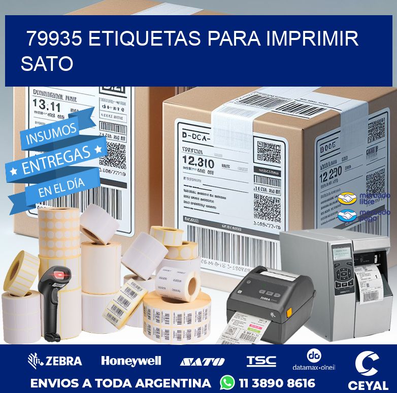79935 ETIQUETAS PARA IMPRIMIR SATO