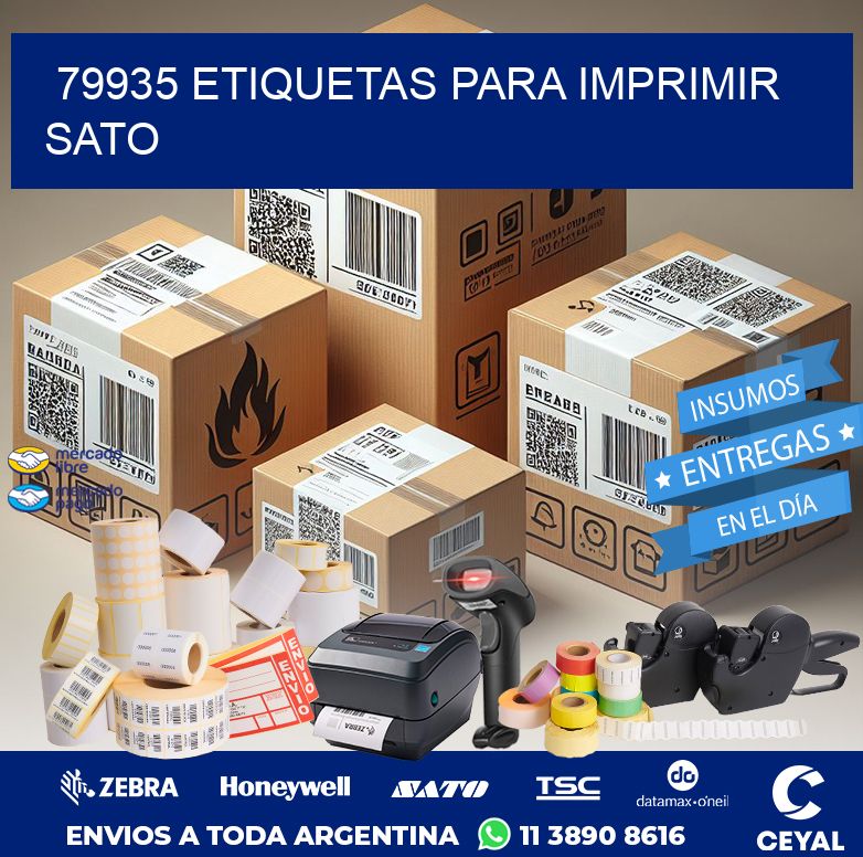 79935 ETIQUETAS PARA IMPRIMIR SATO