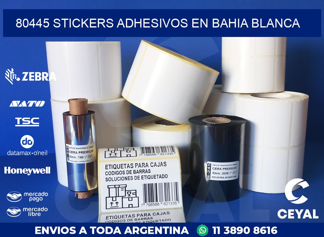 80445 STICKERS ADHESIVOS EN BAHIA BLANCA