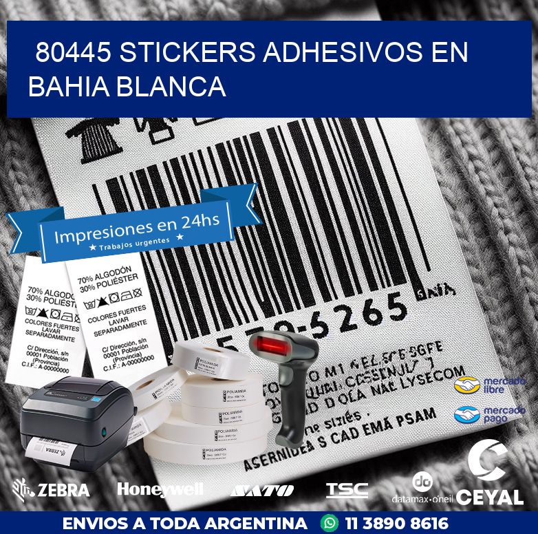 80445 STICKERS ADHESIVOS EN BAHIA BLANCA