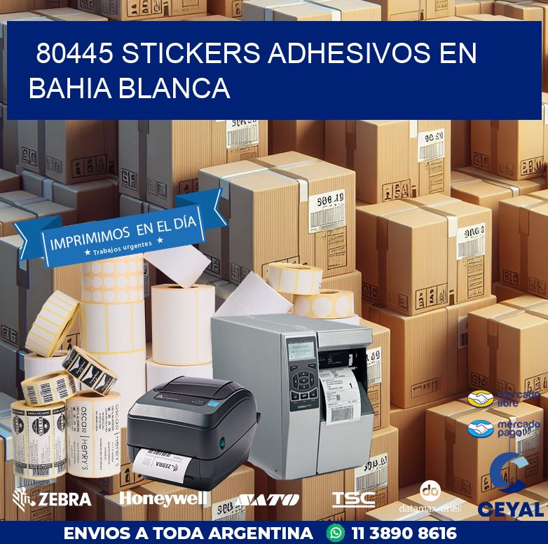 80445 STICKERS ADHESIVOS EN BAHIA BLANCA