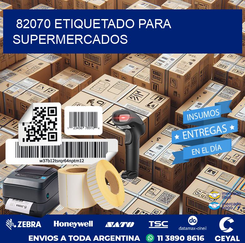 82070 ETIQUETADO PARA SUPERMERCADOS