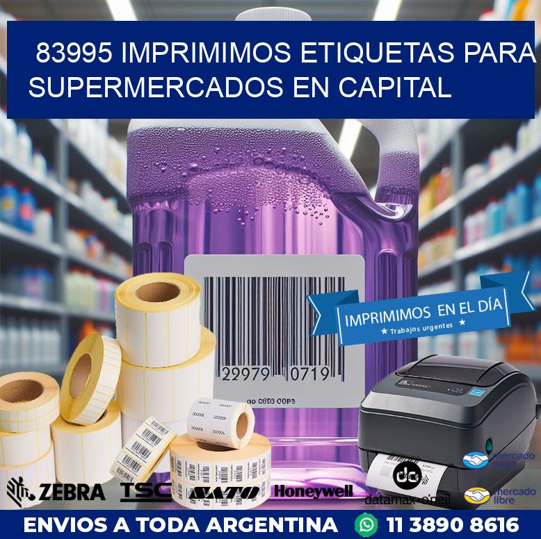 83995 IMPRIMIMOS ETIQUETAS PARA SUPERMERCADOS EN CAPITAL