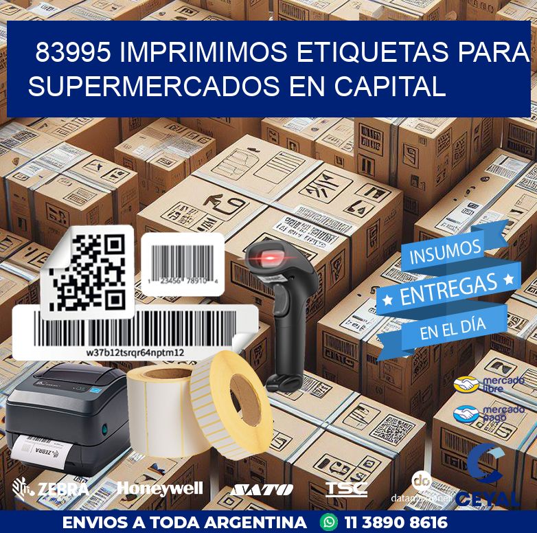 83995 IMPRIMIMOS ETIQUETAS PARA SUPERMERCADOS EN CAPITAL