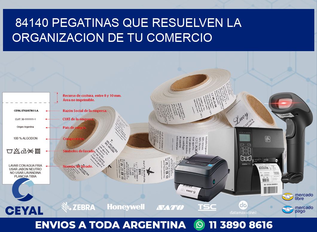84140 PEGATINAS QUE RESUELVEN LA ORGANIZACION DE TU COMERCIO