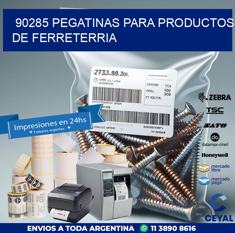 90285 PEGATINAS PARA PRODUCTOS DE FERRETERRIA