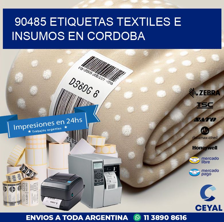 90485 ETIQUETAS TEXTILES E INSUMOS EN CORDOBA