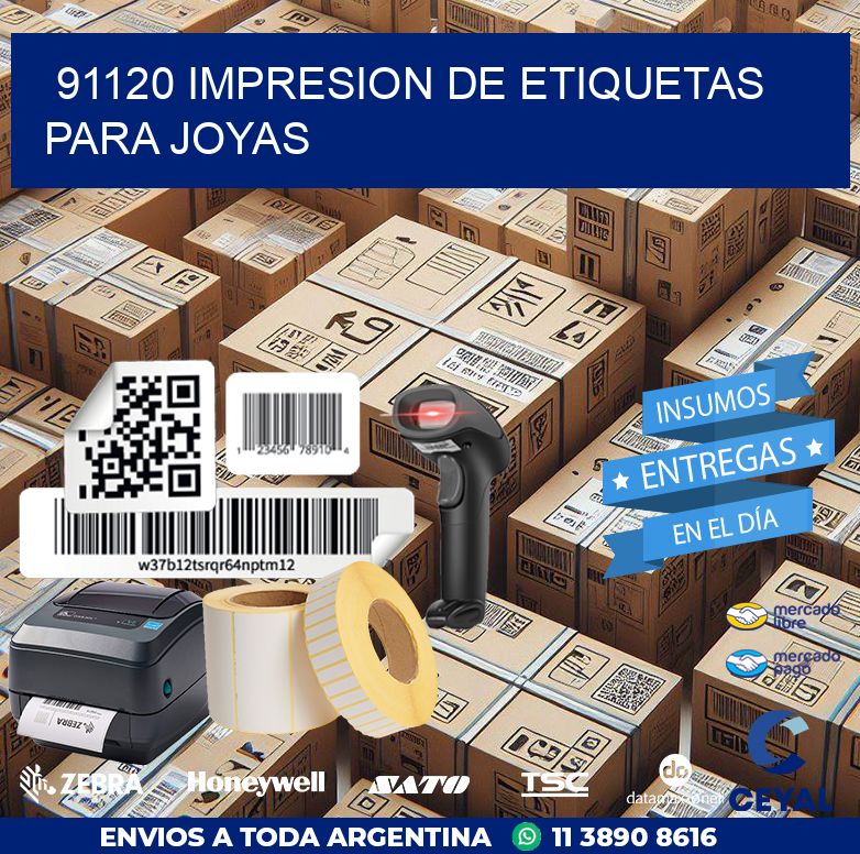 91120 IMPRESION DE ETIQUETAS PARA JOYAS