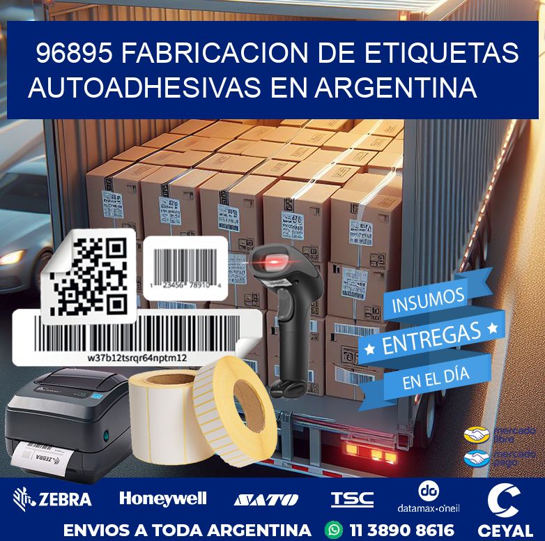 96895 FABRICACION DE ETIQUETAS AUTOADHESIVAS EN ARGENTINA