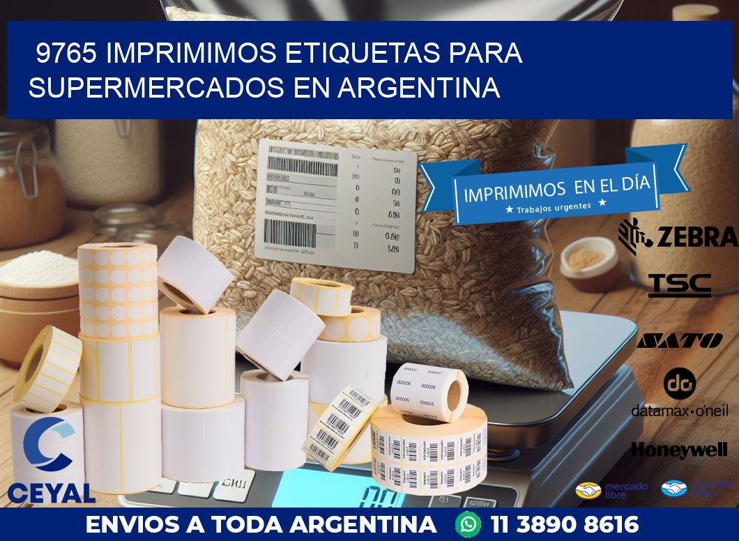 9765 IMPRIMIMOS ETIQUETAS PARA SUPERMERCADOS EN ARGENTINA