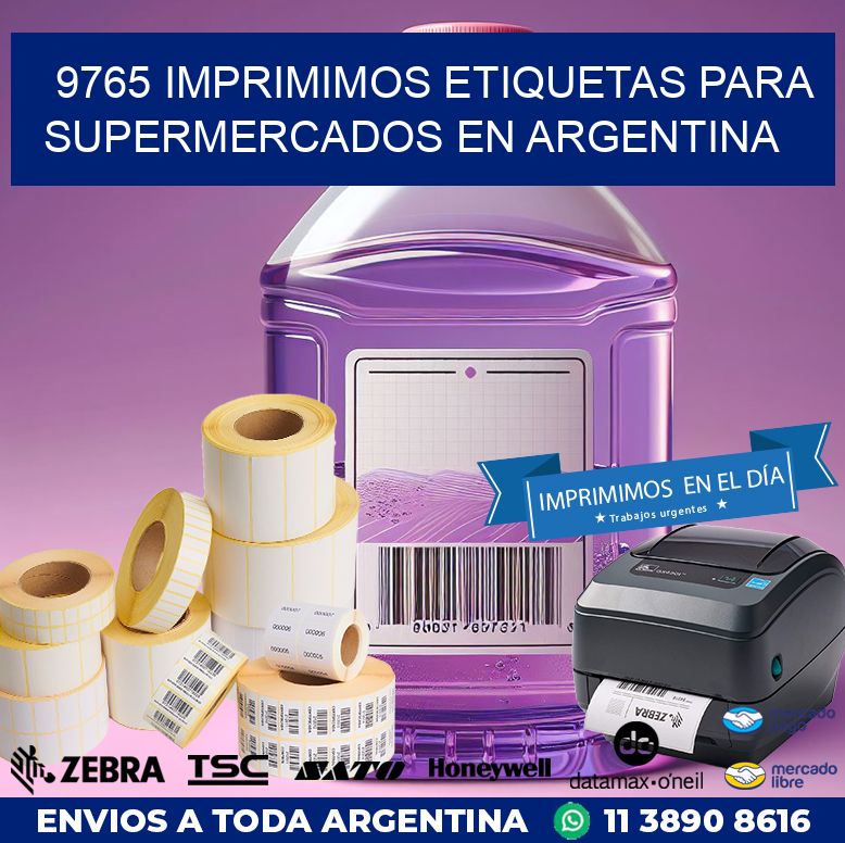9765 IMPRIMIMOS ETIQUETAS PARA SUPERMERCADOS EN ARGENTINA