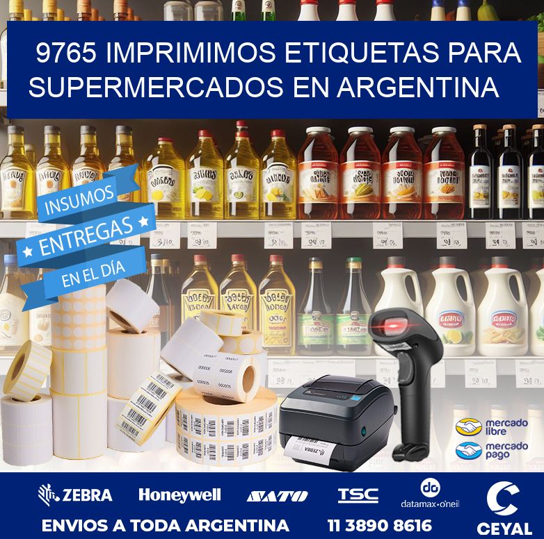 9765 IMPRIMIMOS ETIQUETAS PARA SUPERMERCADOS EN ARGENTINA