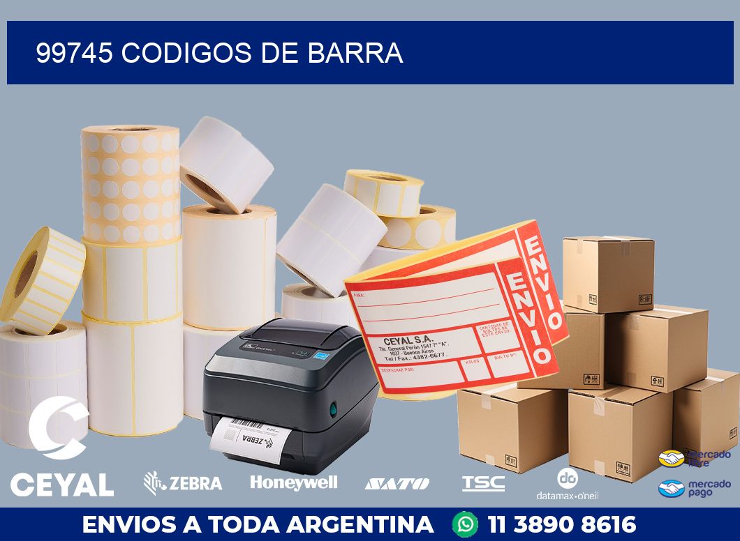 99745 CODIGOS DE BARRA