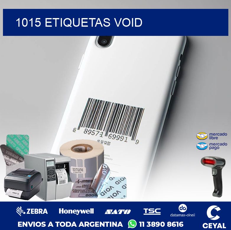 1015 ETIQUETAS VOID