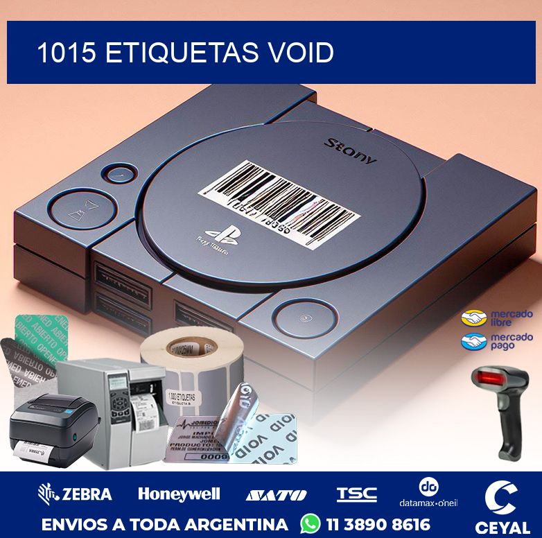 1015 ETIQUETAS VOID