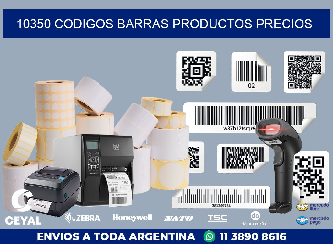 10350 CODIGOS BARRAS PRODUCTOS PRECIOS