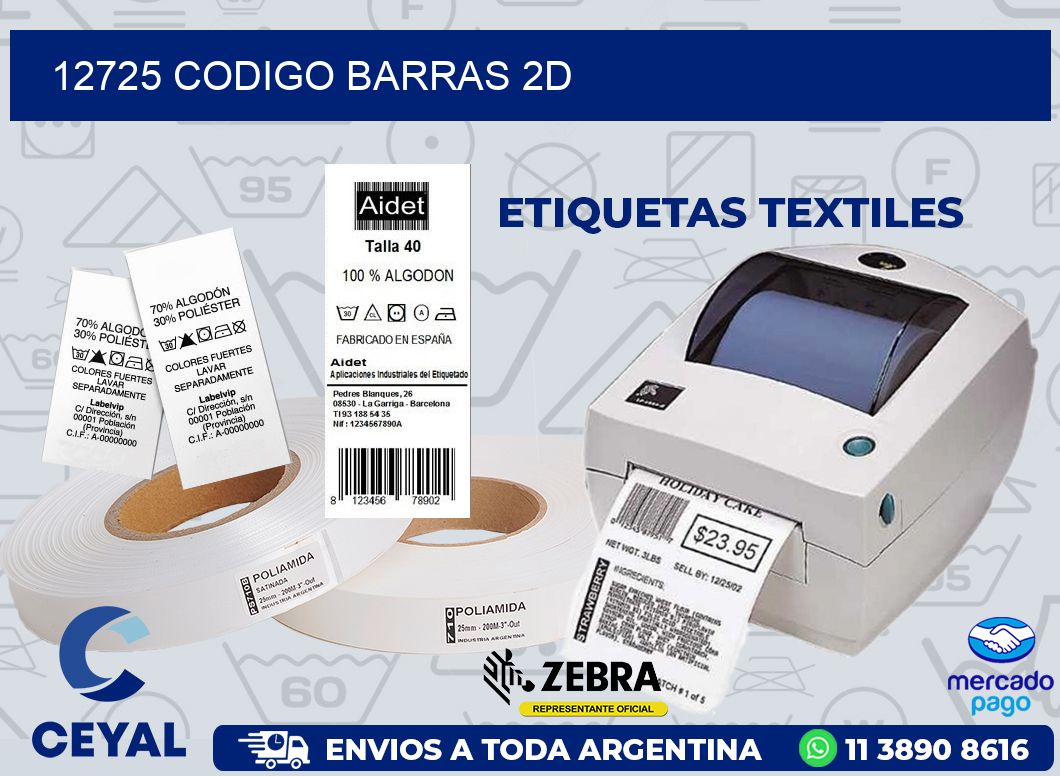 12725 CODIGO BARRAS 2D