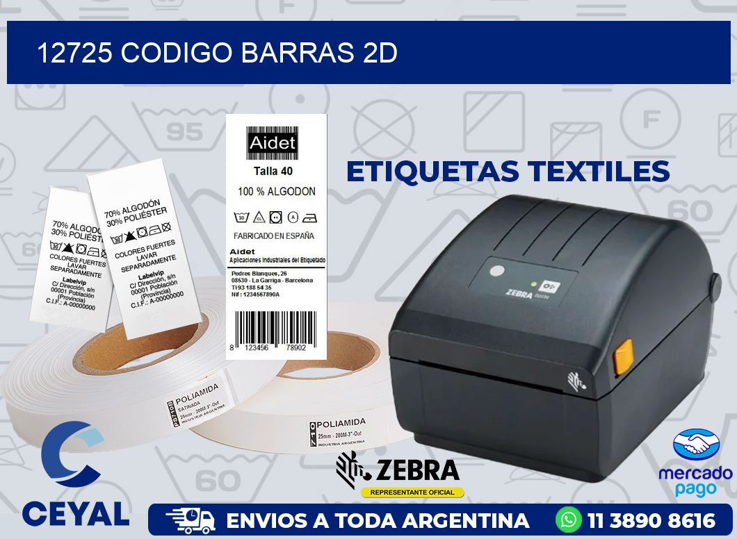 12725 CODIGO BARRAS 2D