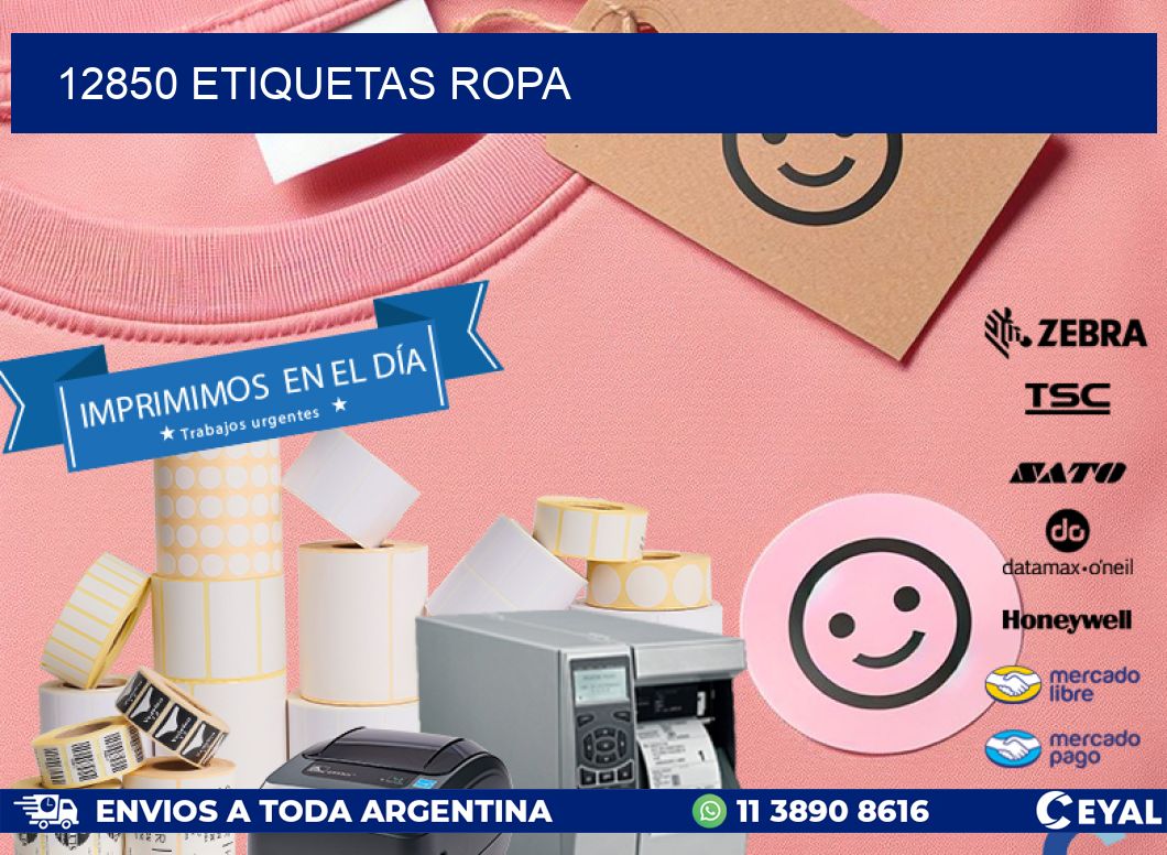 12850 ETIQUETAS ROPA