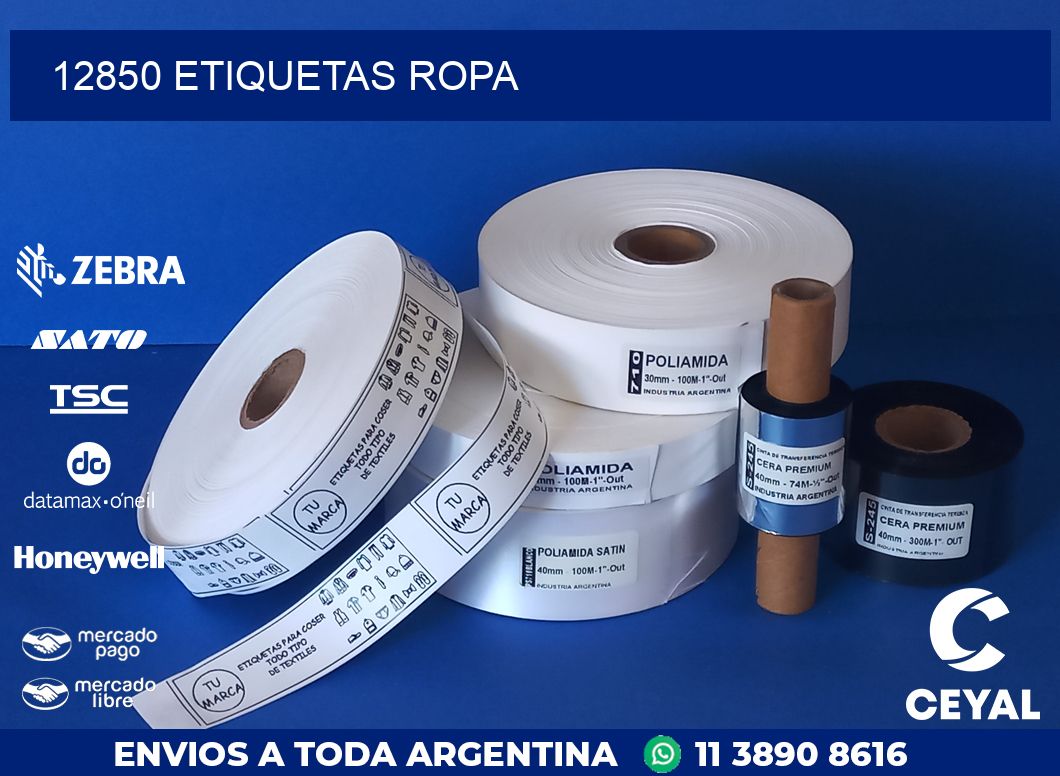 12850 ETIQUETAS ROPA