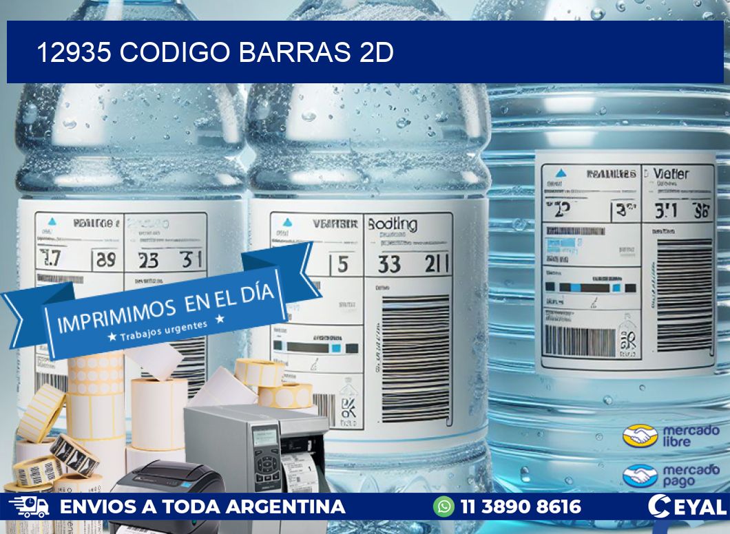 12935 CODIGO BARRAS 2D