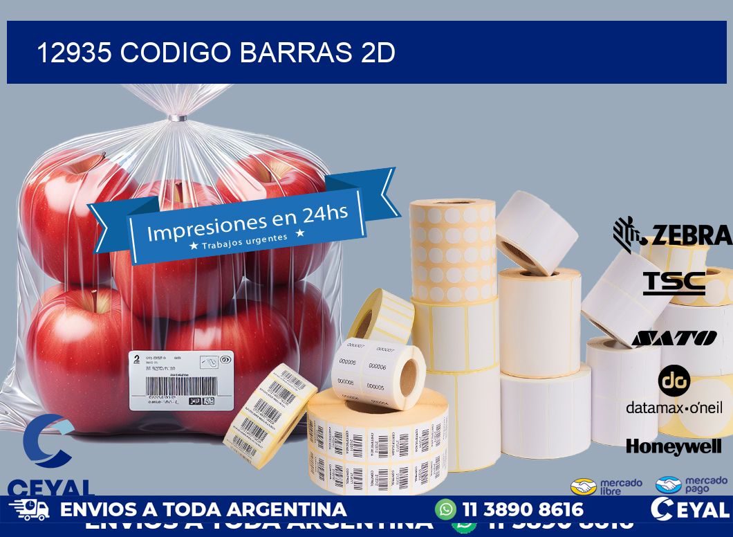 12935 CODIGO BARRAS 2D