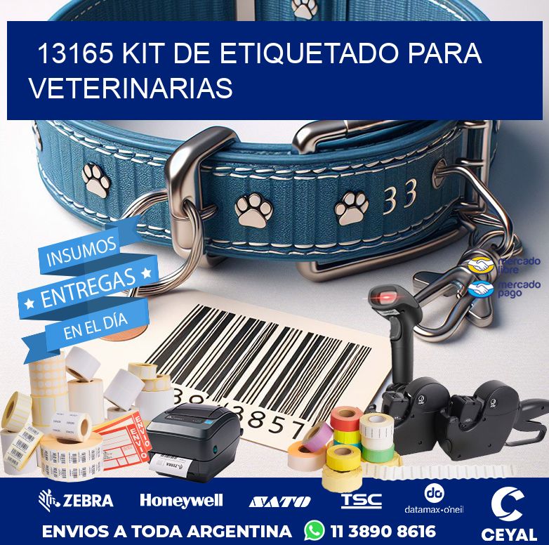 13165 KIT DE ETIQUETADO PARA VETERINARIAS