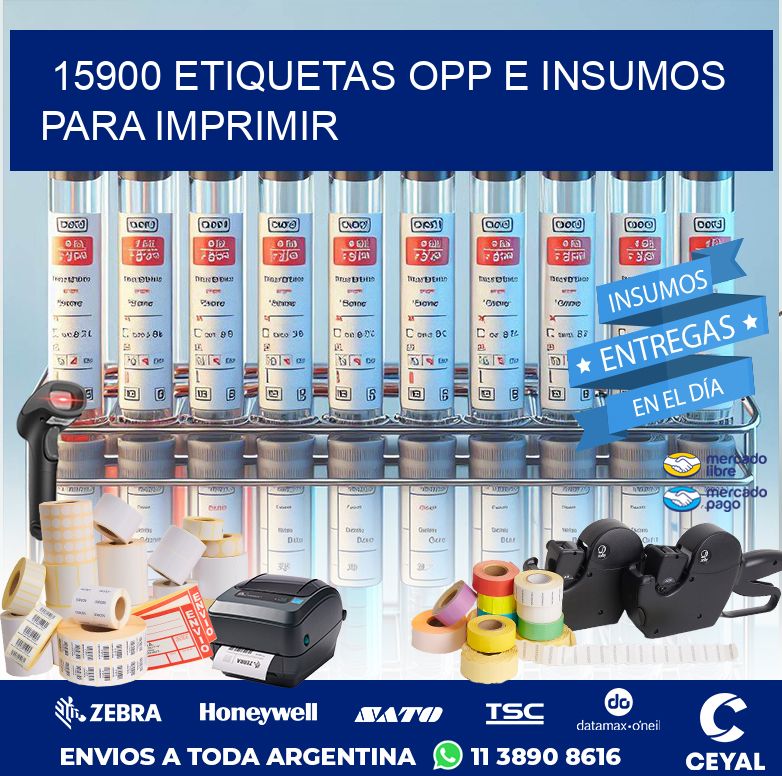 15900 ETIQUETAS OPP E INSUMOS PARA IMPRIMIR