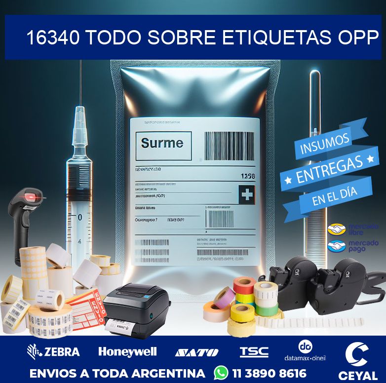 16340 TODO SOBRE ETIQUETAS OPP