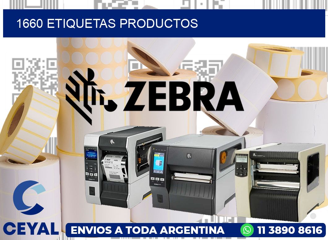 1660 etiquetas productos