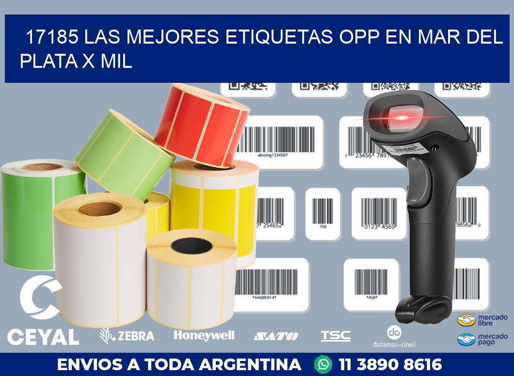 17185 LAS MEJORES ETIQUETAS OPP EN MAR DEL PLATA X MIL