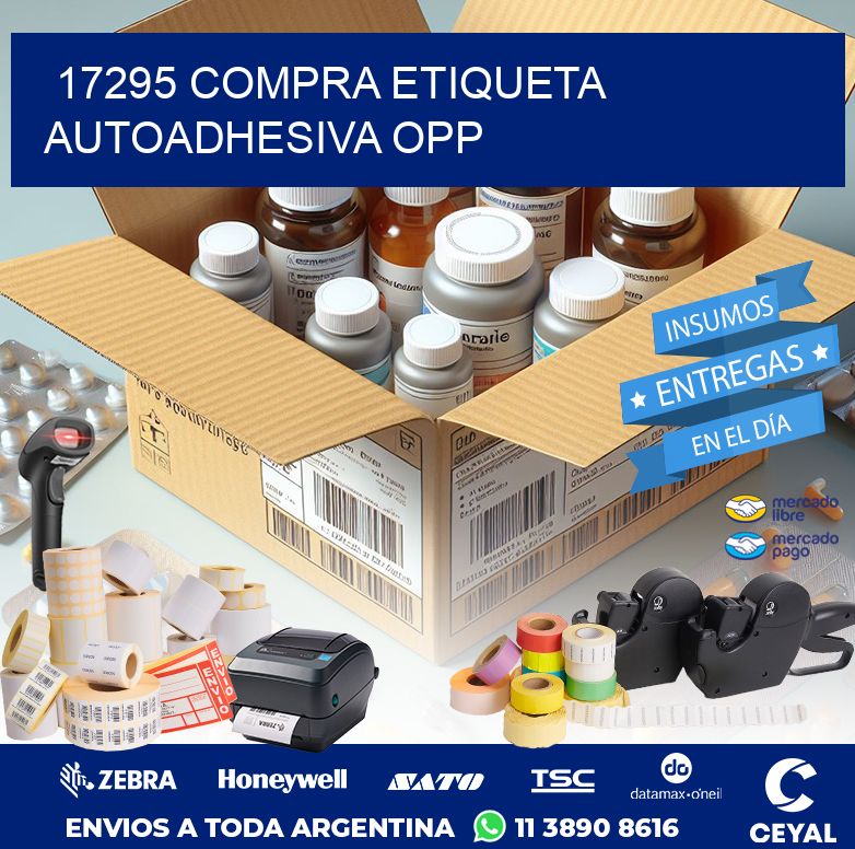 17295 COMPRA ETIQUETA AUTOADHESIVA OPP